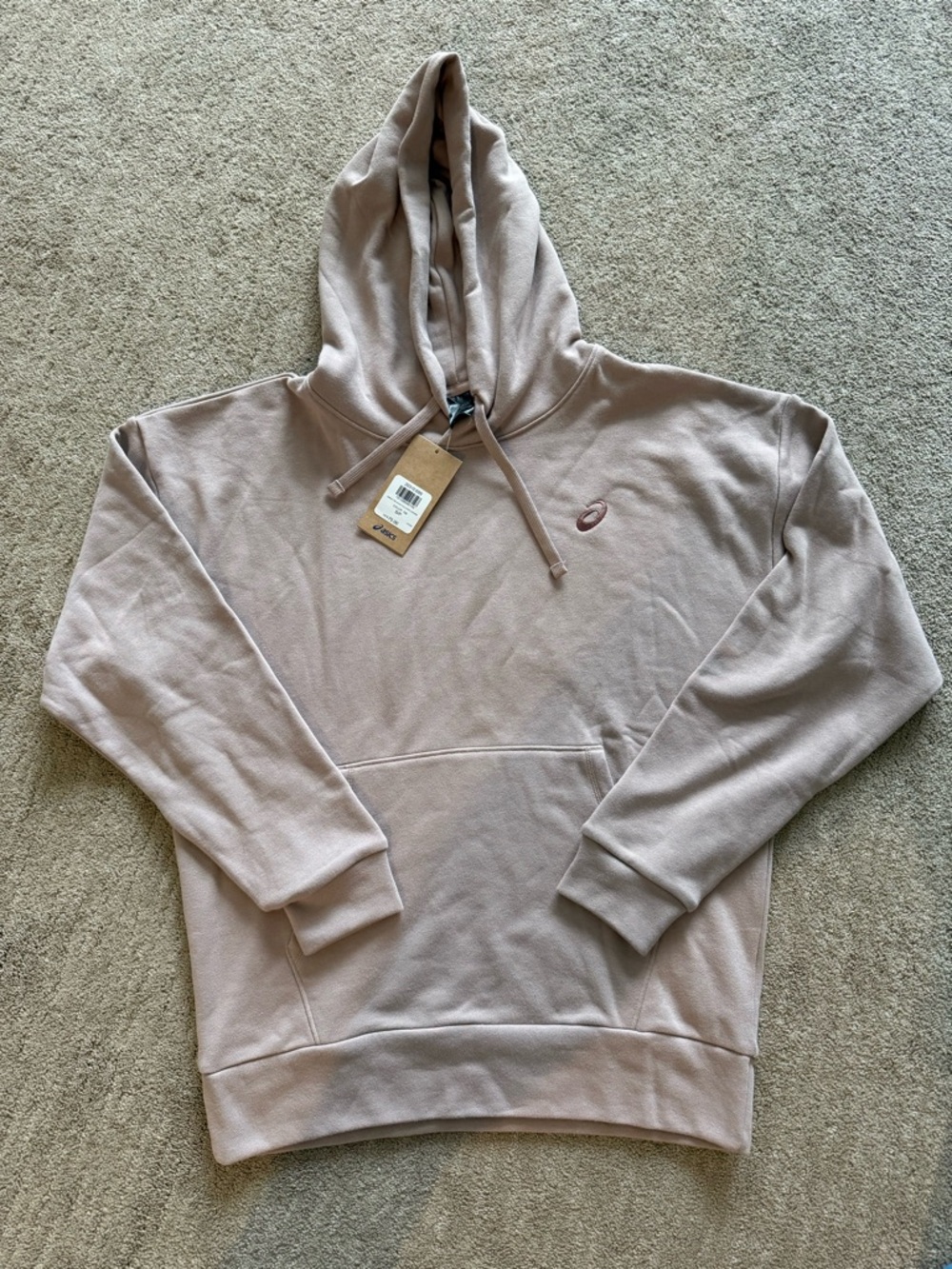 BNWT! ASICS SWEAT RELAX PULL OVER HOODIE - SMALL (unisex) - Picture 2 of 4